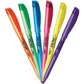 BIC Brite Liner Highlighter, Chisel Tip For Broad Highlighting & Fine Underlining, Assorted Colours, 5-Count - BLP51W-AST-CA