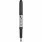 BIC Intensity Marker Fine Tip Permanent Markers, Black, 12-Count Pack, Art Supplies for Adults and Teens - GPM11-BLK-CA