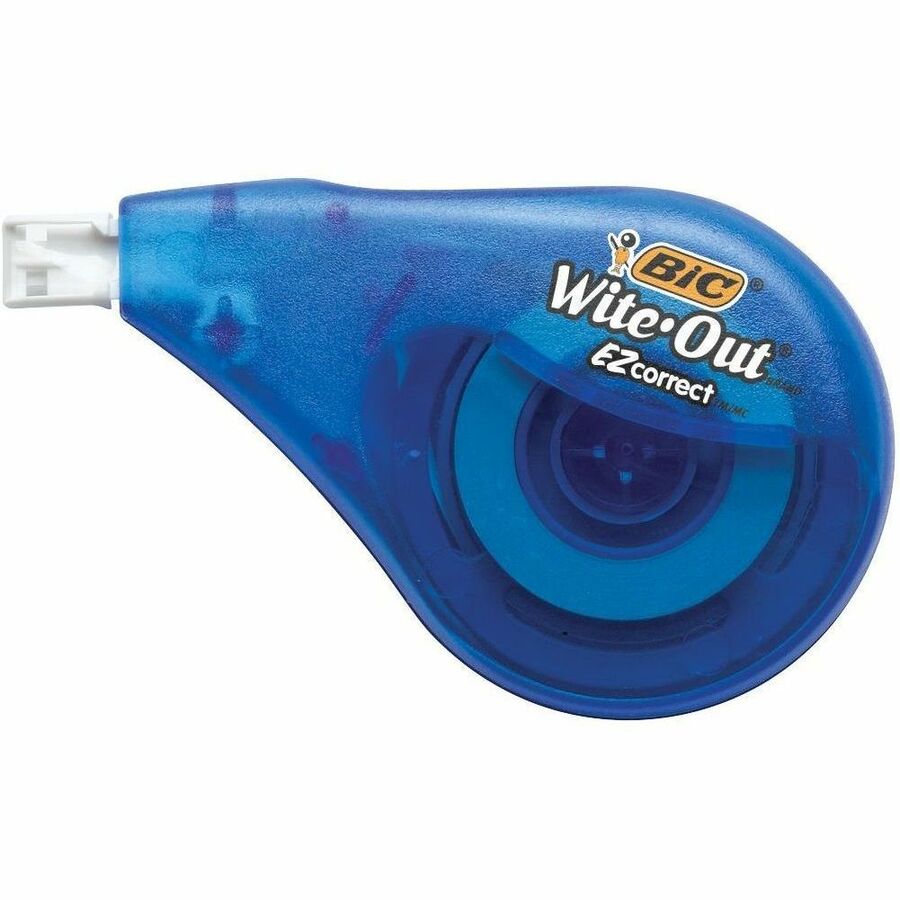 BIC Wite-Out Brand EZ Correct Correction Tape, 11.9 Metres, 2-Count Pack of white Correction Tape, Fast, Clean and Easy to Use Tear-Resistant Tape Office or School Supplies - WOTAPP21-WHI-CA