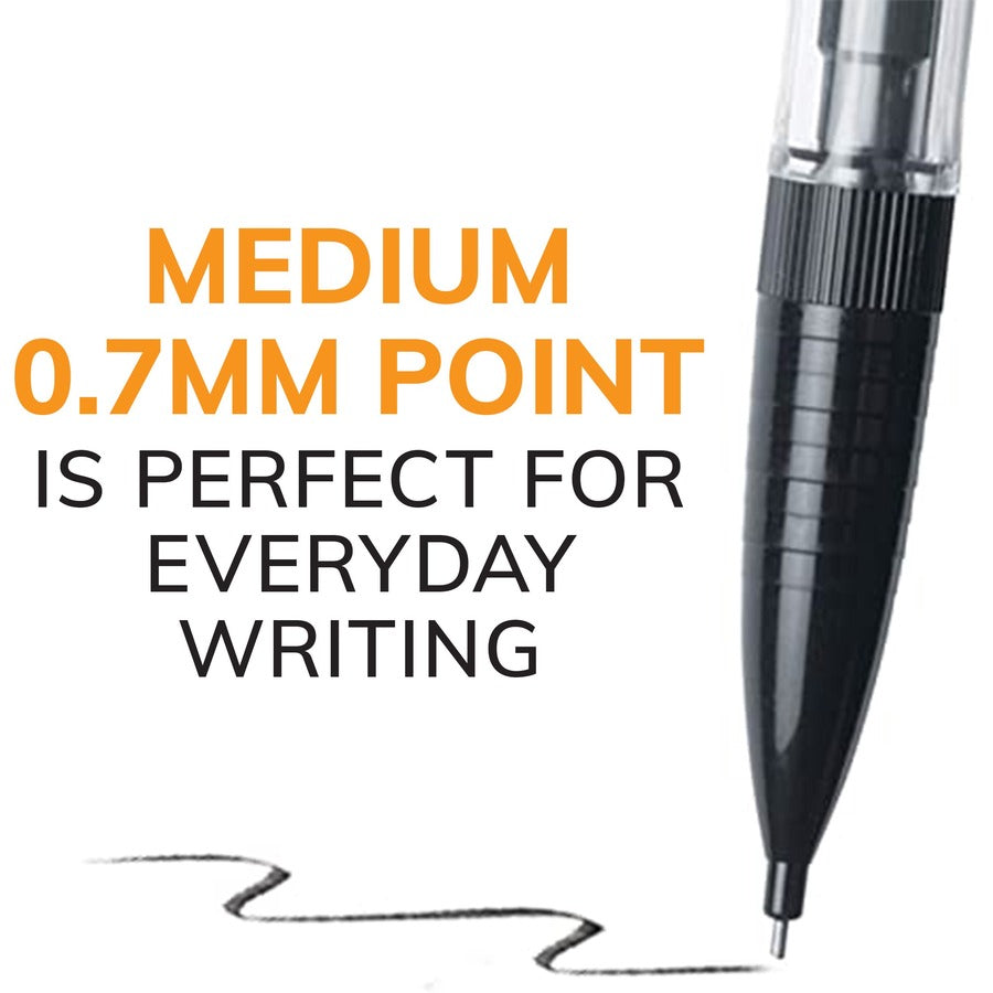 BIC Extra-Smooth Mechanical Pencil, Medium Point (0.7 mm), Perfect For The Classroom & Test Time, 12-Count - MP11-BLK-CA
