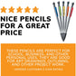 BIC Extra-Smooth Mechanical Pencil, Medium Point (0.7 mm), Perfect For The Classroom & Test Time, 12-Count - MP11-BLK-CA