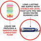 BIC Intensity Advanced Dry Erase Markers, Tank Style, Chisel Tip, Assorted colours, 4-Count Pack, Dry Erase Markers for College Supplies and School Supplies - GELITP41-AST-CA