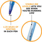 BIC Round Stic Extra Life Blue Ballpoint Pens, Medium Point (1.0 mm), 60-Count Pack of Bulk Pens, Flexible Round Barrel for Writing Comfort, No. 1 Selling Ballpoint Pens - GSM609-BLU-CA