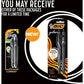 BIC Gel-ocity Quick Dry Black Gel Pens, Medium Point (0.7 mm), 2-Count Pack, Retractable Gel Pens With Comfortable Full Grip - RGLCGP21-BLK-CA