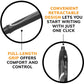 BIC Gel-ocity Quick Dry Black Gel Pens, Medium Point (0.7 mm), 2-Count Pack, Retractable Gel Pens With Comfortable Full Grip - RGLCGP21-BLK-CA
