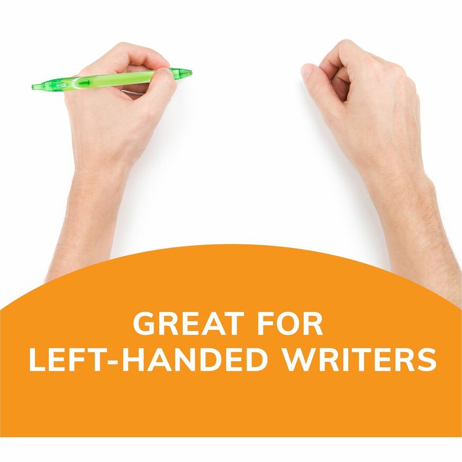 BIC Gel-ocity Quick Dry Special Edition Fashion Gel Pen, Medium Point (0.7 mm), Assorted Colours, For a Smooth Writing Experience, 8 Count Bic Gelocity Gel Pens (Pack of 1) - RGLCGAP81-AST-CA