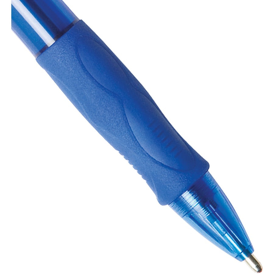 BIC Glide Bold Retractable Ball Pen, Blue, 12 Pack - VLGB11-BLU-CA