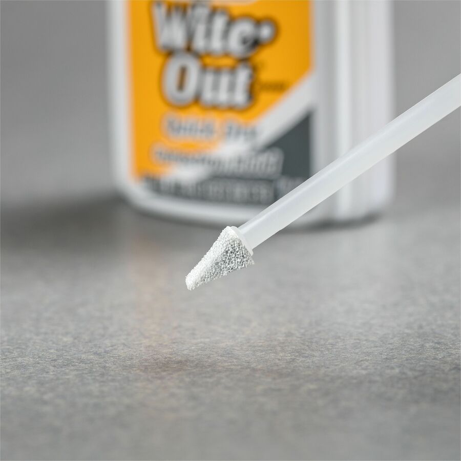 BIC Wite-Out Brand Quick Dry Correction Fluid, 22 mL, White, Goes On Easy With A Reduced Dry Time, 2-Count - WOFQDP2-WHI-CA