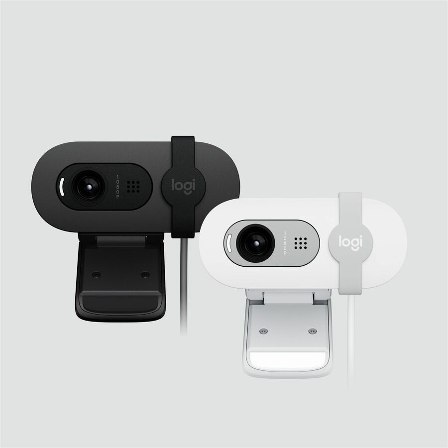 Logitech BRIO 100 Webcam - 2 Megapixel - 30 fps - Graphite - USB Type A - 960-001580