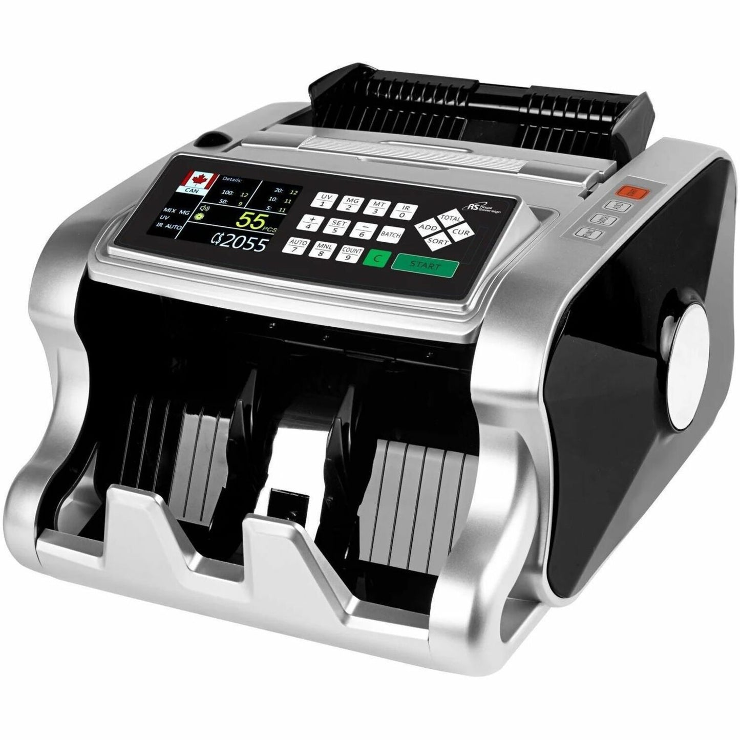 Royal Sovereign Bank Grade Mixed Denomination Bill Counter