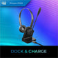 Adesso Xtream P400 Wireless Multimedia Headset with Charging Dock - XTREAM P400