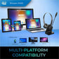 Adesso Xtream P400 Wireless Multimedia Headset with Charging Dock - XTREAM P400