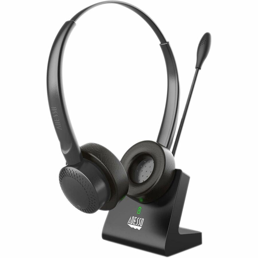 Adesso Xtream P400 Wireless Multimedia Headset with Charging Dock - XTREAM P400