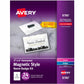 Avery&reg; Name Badges with Magnets, 3" x 4" , 24 Badges (8780)