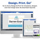 Avery&reg; Name Badges with Magnets, 3" x 4" , 24 Badges (8780) - 8780