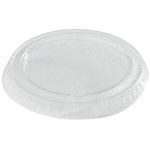 Eco Guardian 2 oz Clear PLA Portion Cup Lid
