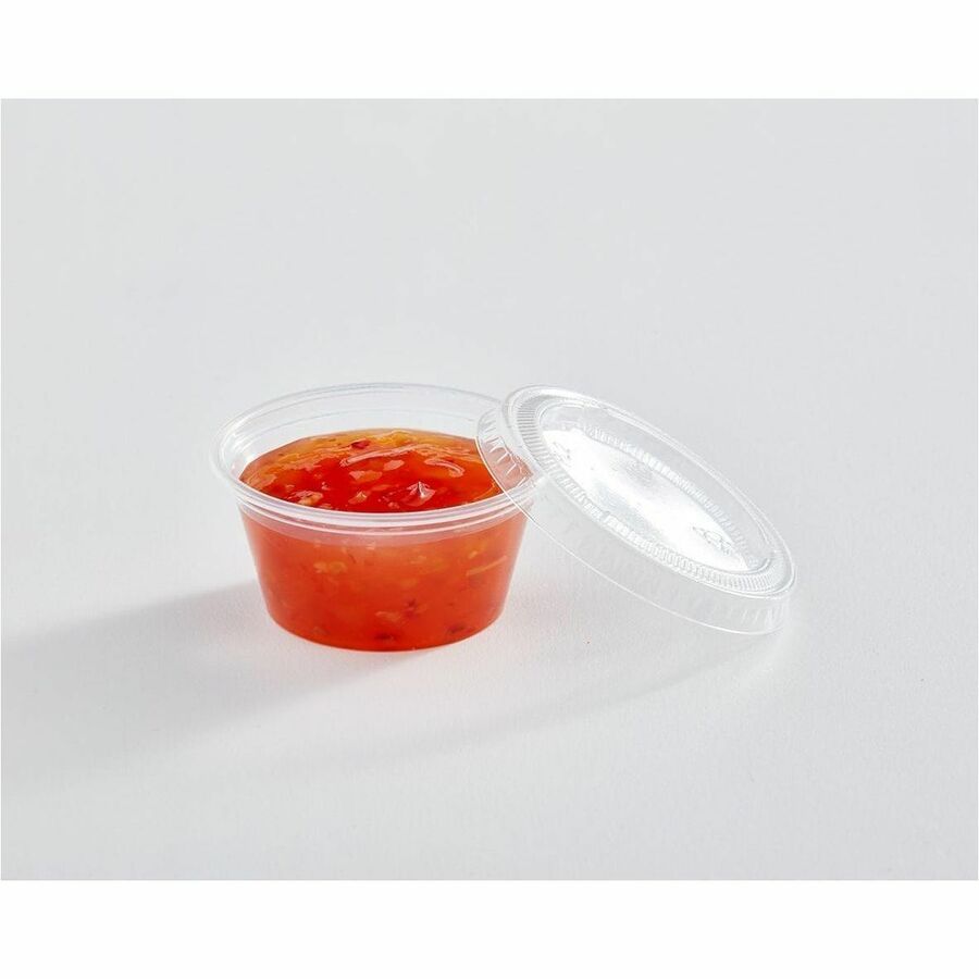 Eco Guardian 2 oz Clear PLA Portion Cup - EG-CPLA-K02
