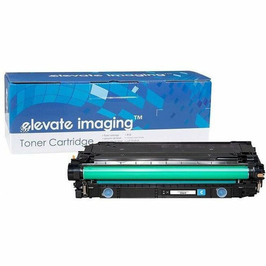 Elevate Imaging Remanufactured Laser Toner Cartridge (CRG-040H, 508X, CF360X, 0461C001) - Cyan Pack