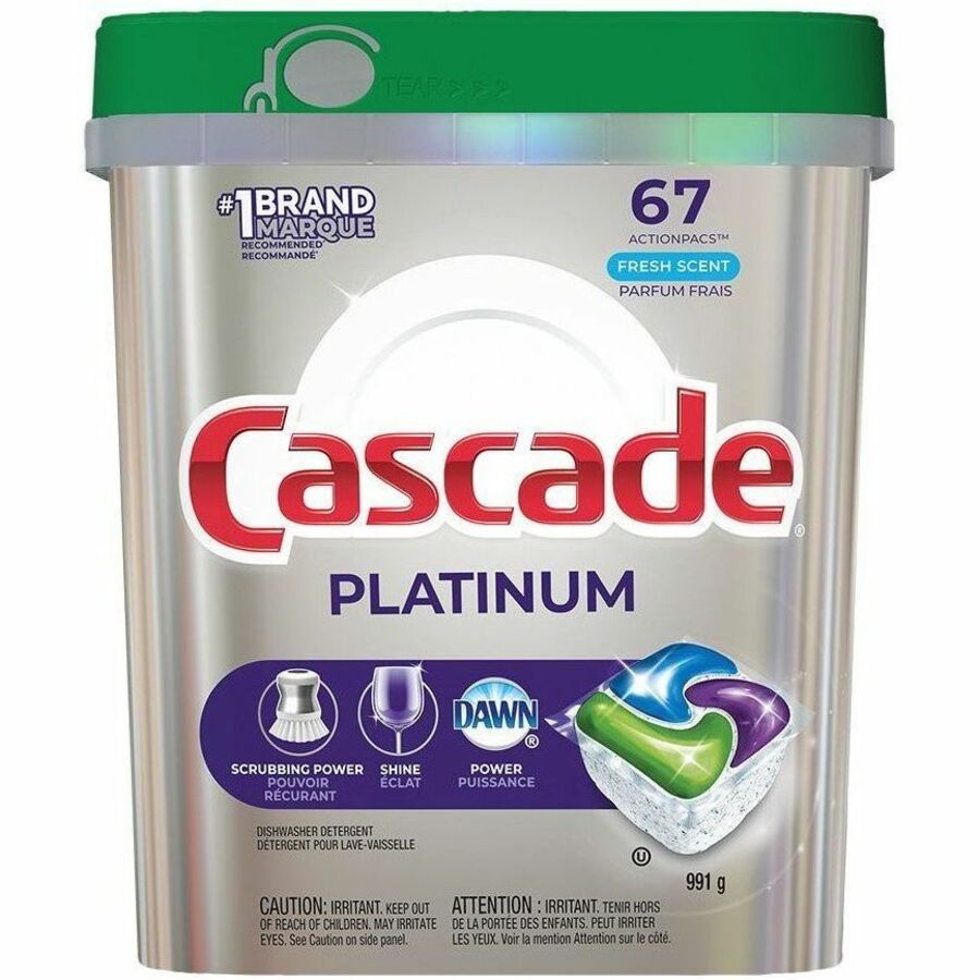 Cascade Platinum ActionPacs - Fresh Scent