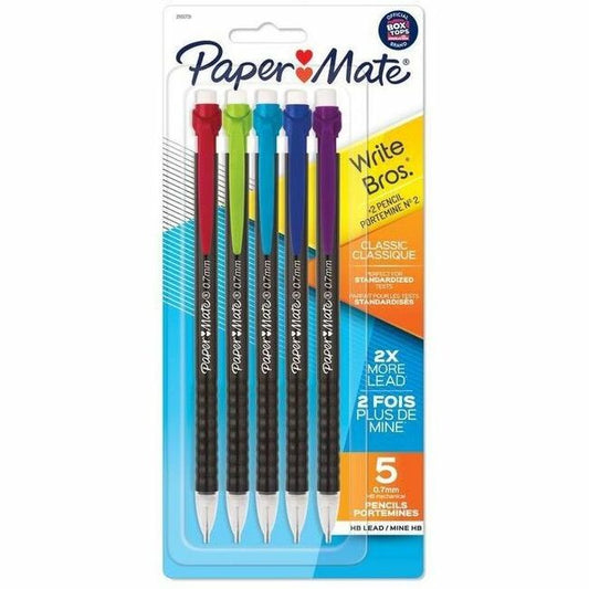 Paper Mate Write Bros. Classic Mechanical Pencils, 0.7mm, HB #2 lead