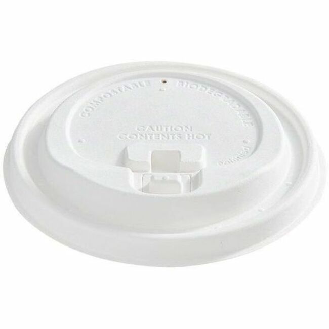 Eco Guardian 10 oz - 20 oz Fibre Dome, Lock Tab Lid for Paper Cup