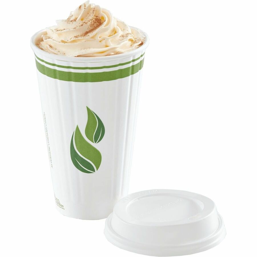 Eco Guardian 16 oz Insulated Compostable Cup - EG-PL-IN-K16-W50