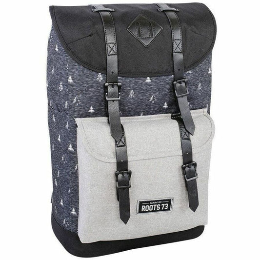 Roots Carrying Case (Backpack) for 17.3" Computer, Tablet, Notebook - Gray
