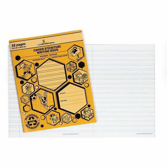 Louis Garneau Small Exercise Book, Interlined