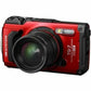 Olympus OM SYSTEM TG-7 12 Megapixel Compact Camera - Black, Red - V110030RU000