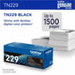 Brother Original Standard Yield Laser Toner Cartridge - Black - 1 Each - TN229BK