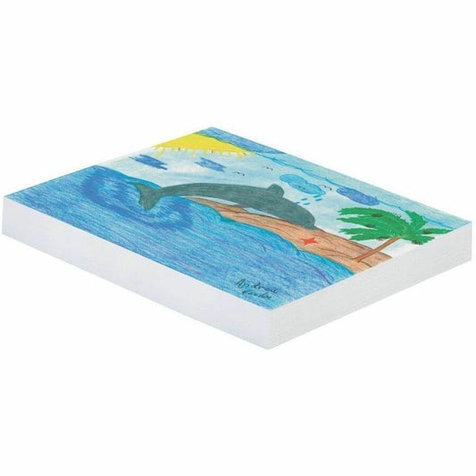 Pacon&reg; Newsprint Paper, White, 24" x 36" , 500 Sheets