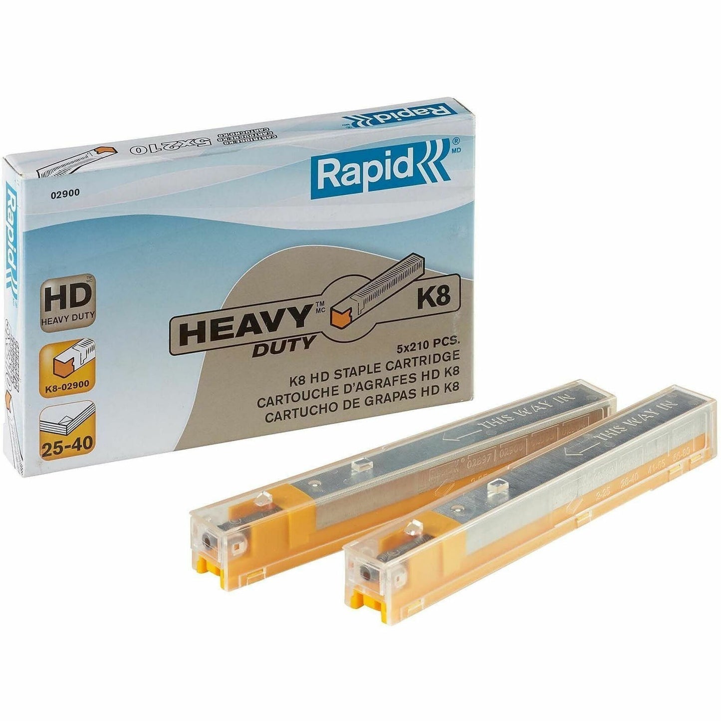Rapid Cartridge Stapler Staple Cartridge - K8 Yellow