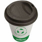 Globe 16 Oz Single Wall Hot/Cold Compostable Paper Cups - White - 6055