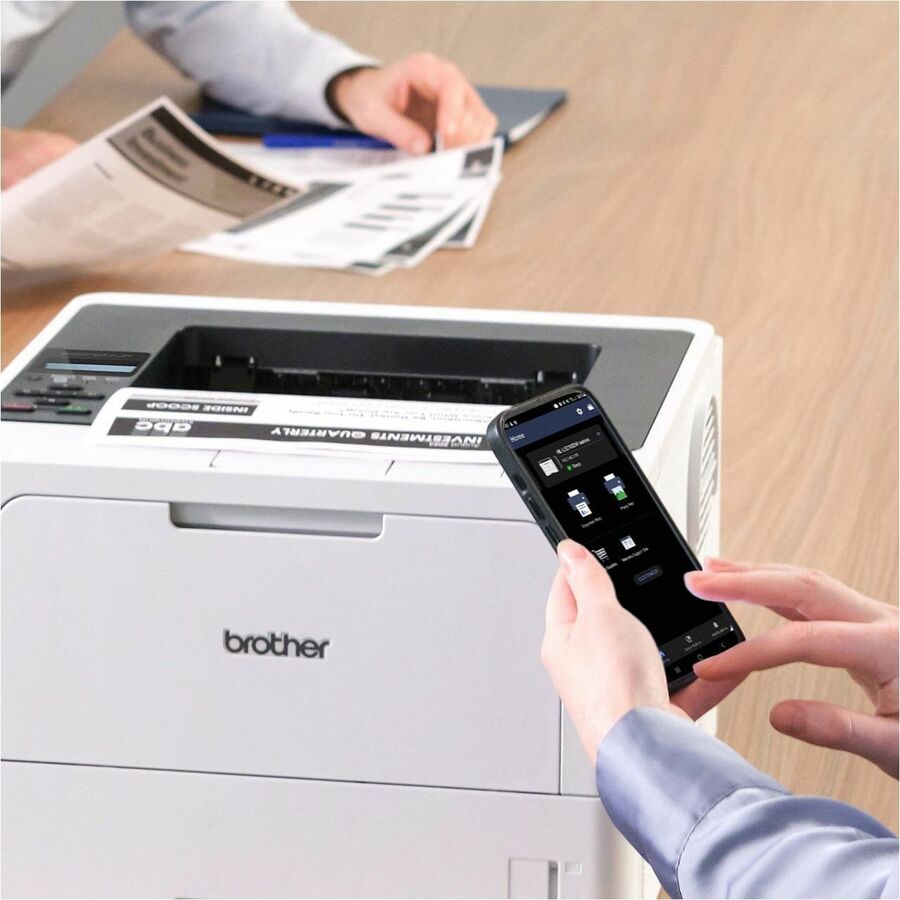 Brother HL-L5210DW Desktop Wireless Laser Printer - Monochrome - HLL5210DWT