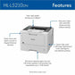 Brother HLL5210DN Desktop Wired Laser Printer - Monochrome - HLL5210DN