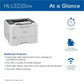 Brother HL-L5210DW Desktop Wireless Laser Printer - Monochrome - HLL5210DW