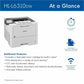Brother HL-L6310DW Desktop Wireless Laser Printer - Monochrome - HLL6310DW