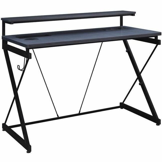 OSP Furniture RGB Led Lights Emulator Battlestation Gaming Desk