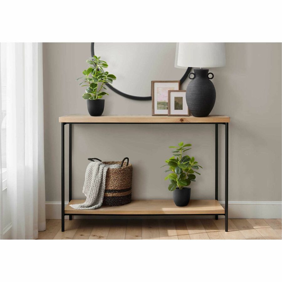 Monarch Specialties Artificial Plant - 2pcs / 14"H Ficus Elastica in 4" Pot - I9585