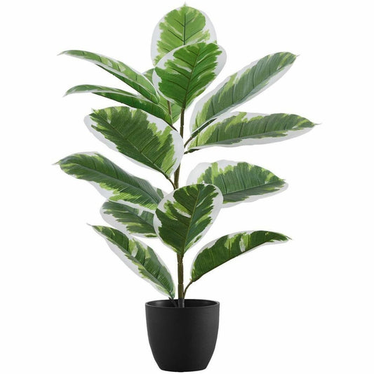 Monarch Specialties Artificial Plant - 27"H / Indoor Rubber in a 5" Pot