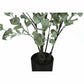 Monarch Specialties Artificial Plant - 35"H / Indoor Eucalyptus in a 5" Pot - I9562