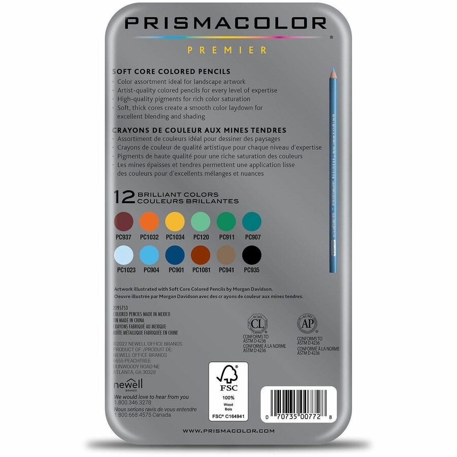 Prismacolor Premier Soft Core Colored Pencil Sets - 2023753