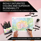 Prismacolor Premier Dual-Ended Art Marker Sets, Fine and Chisel Tip - 2173306