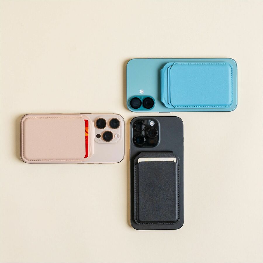 Satechi ST-VLWK Carrying Case (Wallet) Card - Black - ST-VLWK