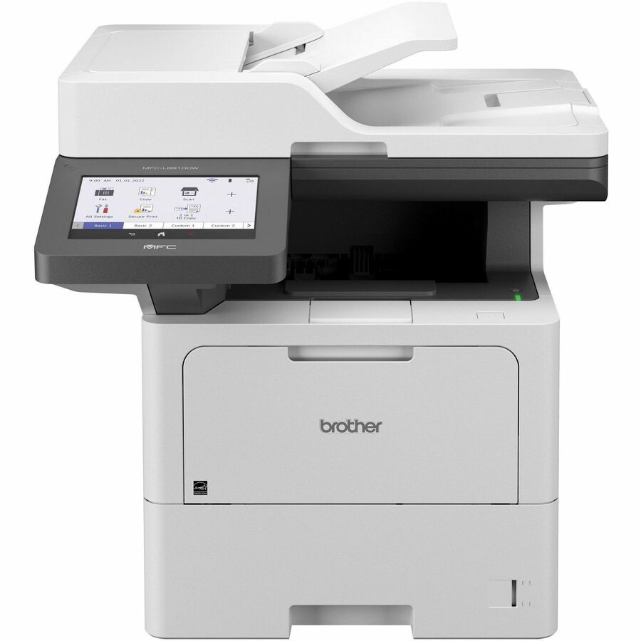 Brother MFC-L6810DW Wireless Laser Multifunction Printer - Monochrome - Gray - MFCL6810DW