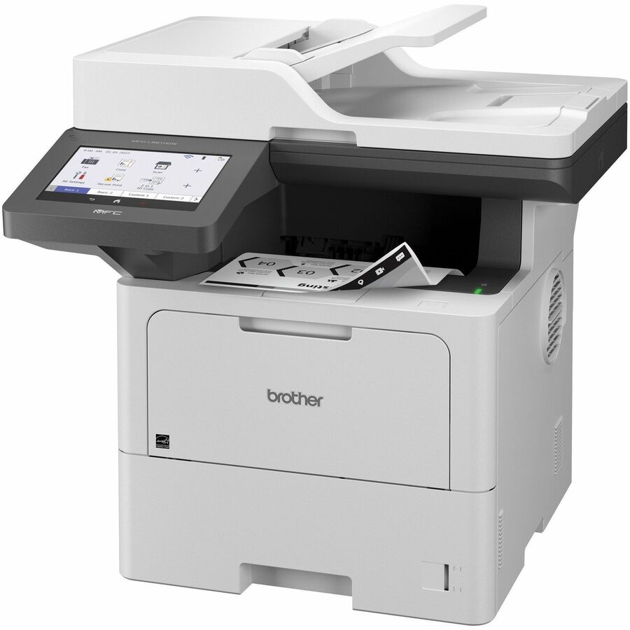 Brother MFC-L6810DW Wireless Laser Multifunction Printer - Monochrome - Gray - MFCL6810DW