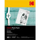 Kodak Picture Paper 8-1/2" x 11" 50 Sheets/pkg