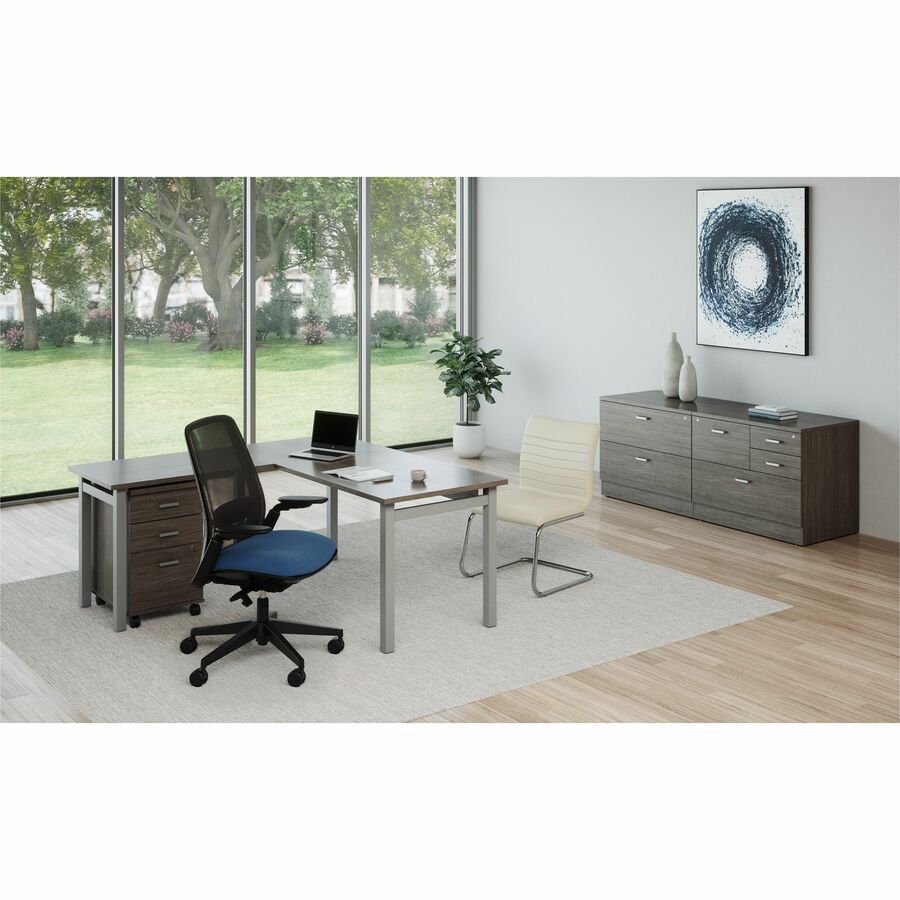 Newland Box/Box/File Mobile Pedestal, Absolute Acajou - NLMP23BBF ACJ