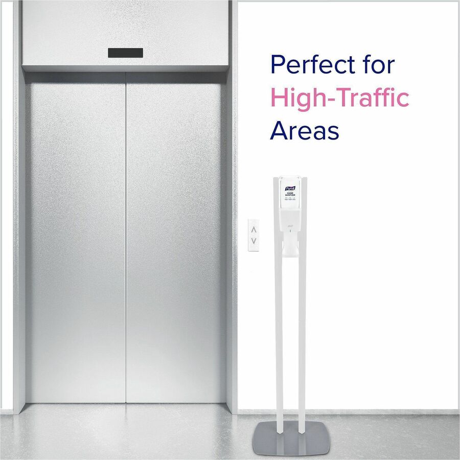 PURELL ES10 Touchless Hand Sanitizer Dispenser Floor Stand With Automatic Dispenser - 8210DS