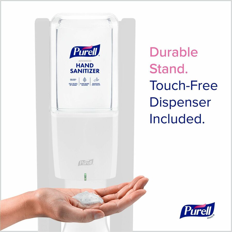 PURELL ES10 Touchless Hand Sanitizer Dispenser Floor Stand With Automatic Dispenser - 8210DS